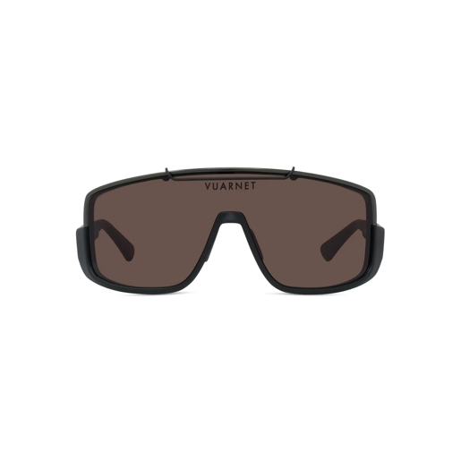 Vuarnet VU40050U Sunglasses in Matte Black with Pure brown lenses