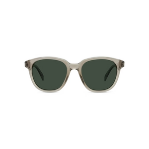 Shiny Brown frame/Pure grey lenses