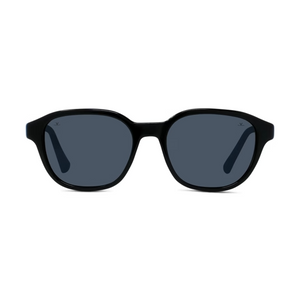Shiny Black frame/Pure blue lenses