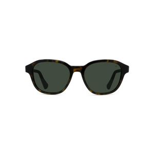 Shiny Havana frame/Pure grey lenses