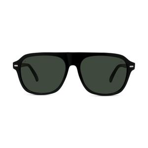 Shiny Black Frame/Pure grey lenses