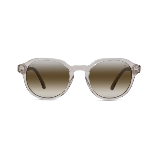 Vuarnet VU40112I Sunglasses in Shiny Brown with Shiny beige / brown lynx lenses
