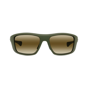 Matte Green frame/Pure brown lenses