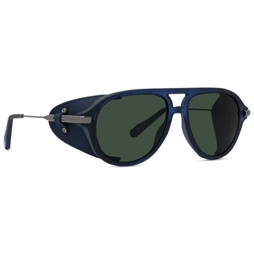 Vuarnet Peak VU40119U Sunglasses in Matte Blue with Pure grey lenses