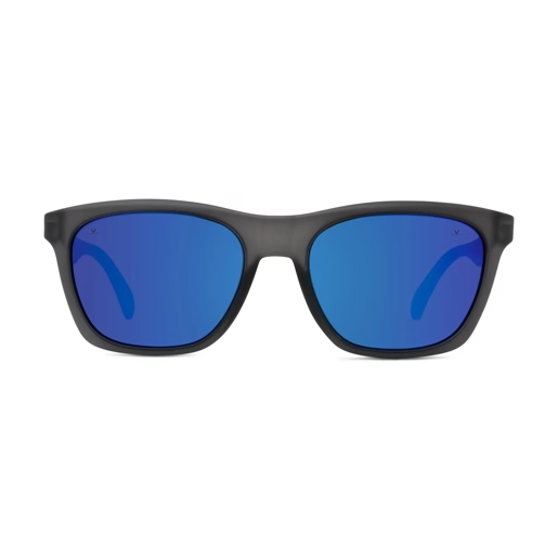 Vuarnet VU40120U Sunglasses in Matte Grey with Pure grey blue mirror lenses