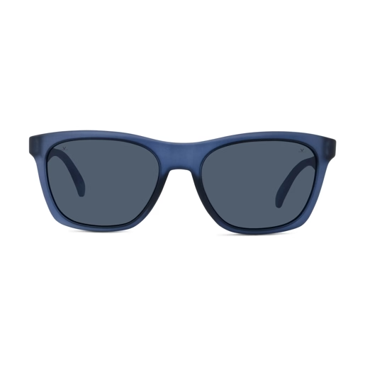 Vuarnet VU40120U Sunglasses in Matte Blue with Pure blue lenses