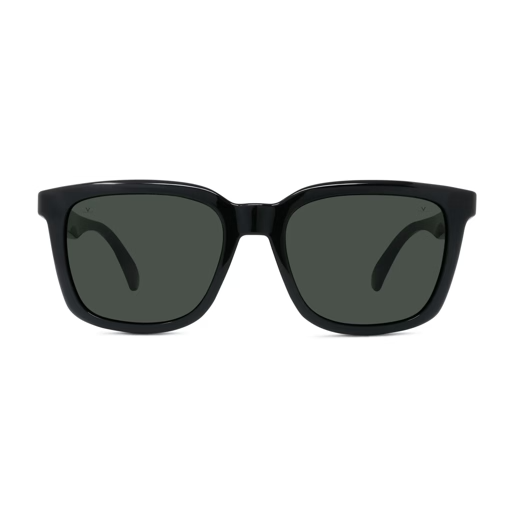 Vuarnet 07 Original VU40121U Sunglasses in Shiny Black with Pure grey lenses