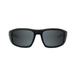 Matte Black frame/Pure grey silver mirror lenses