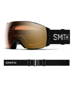 Black goggle/ChromaPop Pro Photochromic Gold Mirror and Chromapop Storm Blue Sensor Mirror
