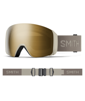 Chalk Goggle/ChromaPop Sun Black Gold Mirror and ChromaPop Storm Blue Sensor Mirror