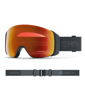 Slate goggle/ChromaPop Everyday Red Mirror and ChromaPop Storm Yellow Flash