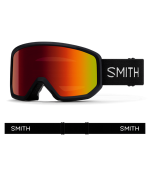 Black goggle/Red Sol-X Mirror lenses