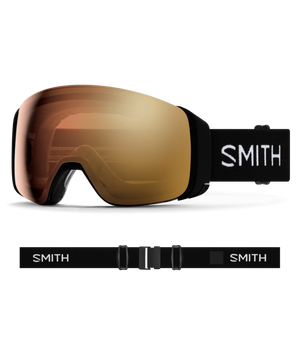 Black goggle/ChromaPop Pro Photochromic Gold Mirror and ChromaPop Storm Amber
