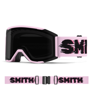Pink Frost Flex Glitch goggle/ChromaPop Sun Black and ChromaPop Storm Blue Sensor Mirror