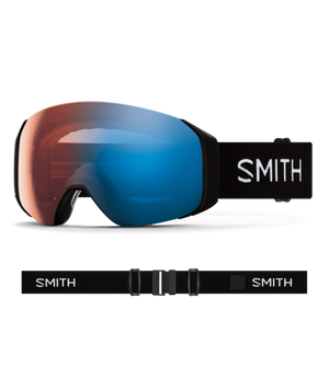 Black goggle/ChromaPop Pro Photochromic Blue Mirror and ChromaPop Storm Amber