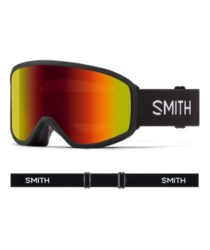 Black goggle/Red Sol-X Mirror lenses