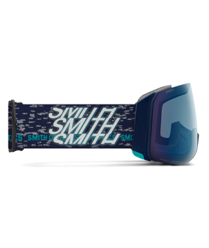 Midnight Snow Goggle/ChromaPop Everyday Blue Mirror and ChromaPop Storm Blue Sensor Mirror