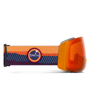 Electric Orange Sunrise Goggle/ChromaPop Everyday Red Mirror and ChromaPop Storm Yellow Flash