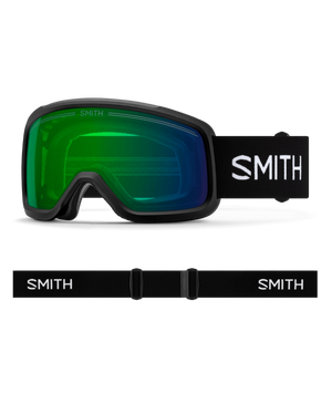 Black goggle/ChromaPop Everyday Green Mirror and Yellow lens