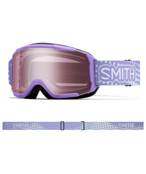 Light Lavender Dot Clouds goggle/Ignitor Mirror lenses