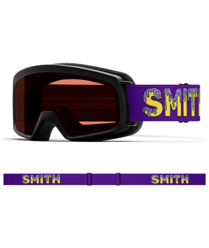Smith Rascal Kids Snow Goggles Black Donuts goggle with RC36 lenses