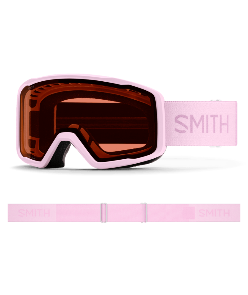Smith Tribute Snow Goggles Pink Frost goggle with RC36 lenses