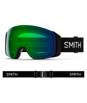 Black goggle/ChromaPop Everyday Green Mirror and ChromaPop Storm Blue Sensor Mirror