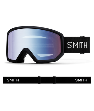Black goggle/Blue Sensor Mirror lenses