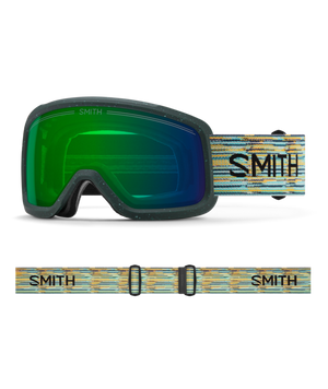 Emerald ReNU Upcycled Scrap goggle/ChromaPop Everyday Green Mirror and Clear lens