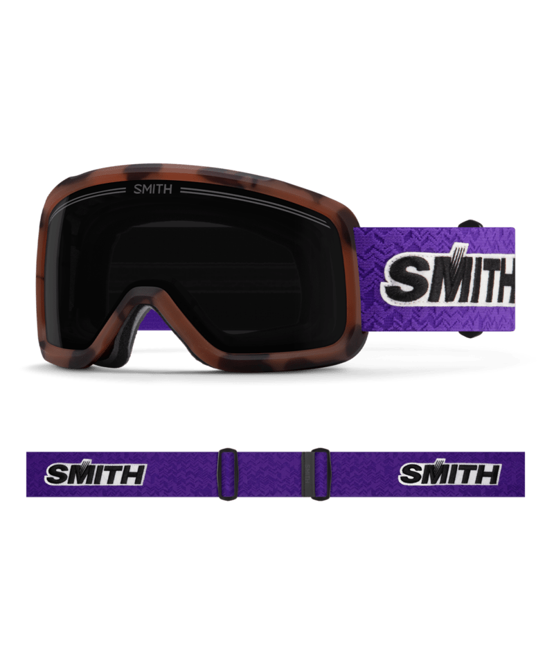 Smith Shakedown Goggles Tortoise Retro Classic goggle with ChromaPop Sun Black