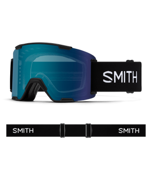 Black goggle/ChromaPop Everyday Blue Mirror and ChromaPop Storm Blue Sensor Mirror
