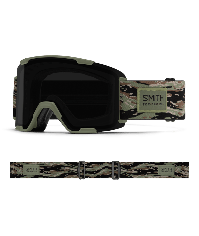 Smith Stash XL Goggles Eye of the Tiger goggle with ChromaPop Sun Black