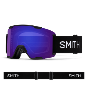 Black goggle/ChromaPop Everyday Violet Mirror and ChromaPop Storm Blue Sensor Mirror