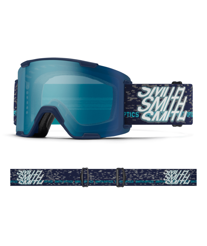 Smith Stash XL Goggles Midnight Snow goggle with ChromaPop Everyday Blue Mirror
