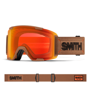 Camel Warm Steel goggle/ChromaPop Everyday Red Mirror and ChromaPop Storm Yellow Flash