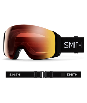 Black goggle/ChromaPop Pro Photochromic Red Mirror and ChromaPop Storm Amber