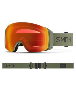 Fatigue Green goggle/ChromaPop Everyday Red Mirror and ChromaPop Storm Yellow Flash
