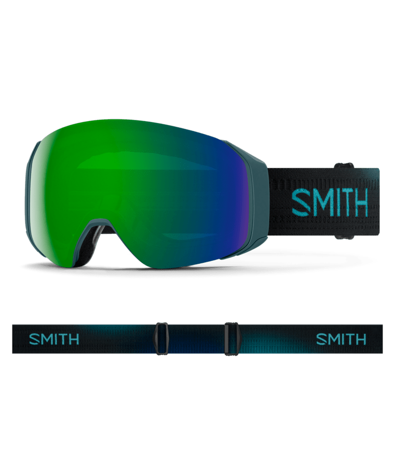 Smith 4D Mag S Ski Goggles Cenote goggle with ChromaPop Sun Green Mirror