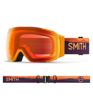 Electric Orange Sunrise goggle/ChromaPop Everyday Red Mirror and ChromaPop Storm Yellow Flash