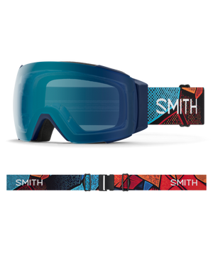 Midnight Geo Alpine goggle/ChromaPop Everyday Blue Mirror and ChromaPop Storm Blue Sensor Mirror