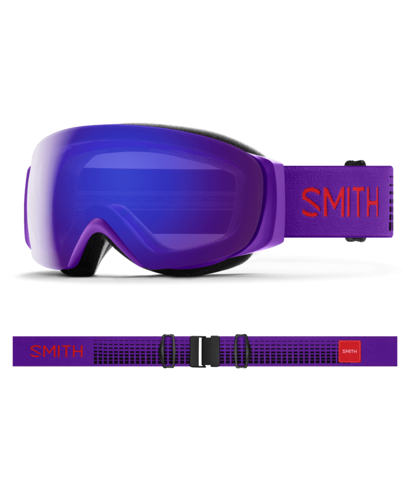 Smith I/O Mag S Ski Goggles Fresh Purple goggle with ChromaPop Everyday Violet Mirror