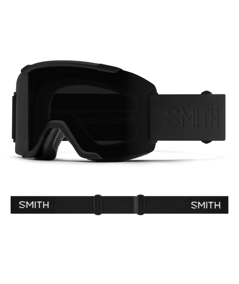 Smith Squad Goggles Blackout goggle with ChromaPop Sun Black