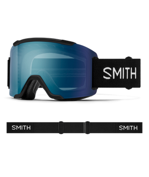 Black goggle/ChromaPop Everyday Blue Mirror and clear lens