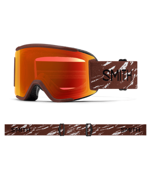 Rust ReNU Natural goggle/ChromaPop Everyday Red Mirror and Clear lenses