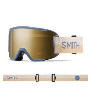 Steel Blue Split goggle/ChromaPop Sun Black Gold Mirror and Clear lenses
