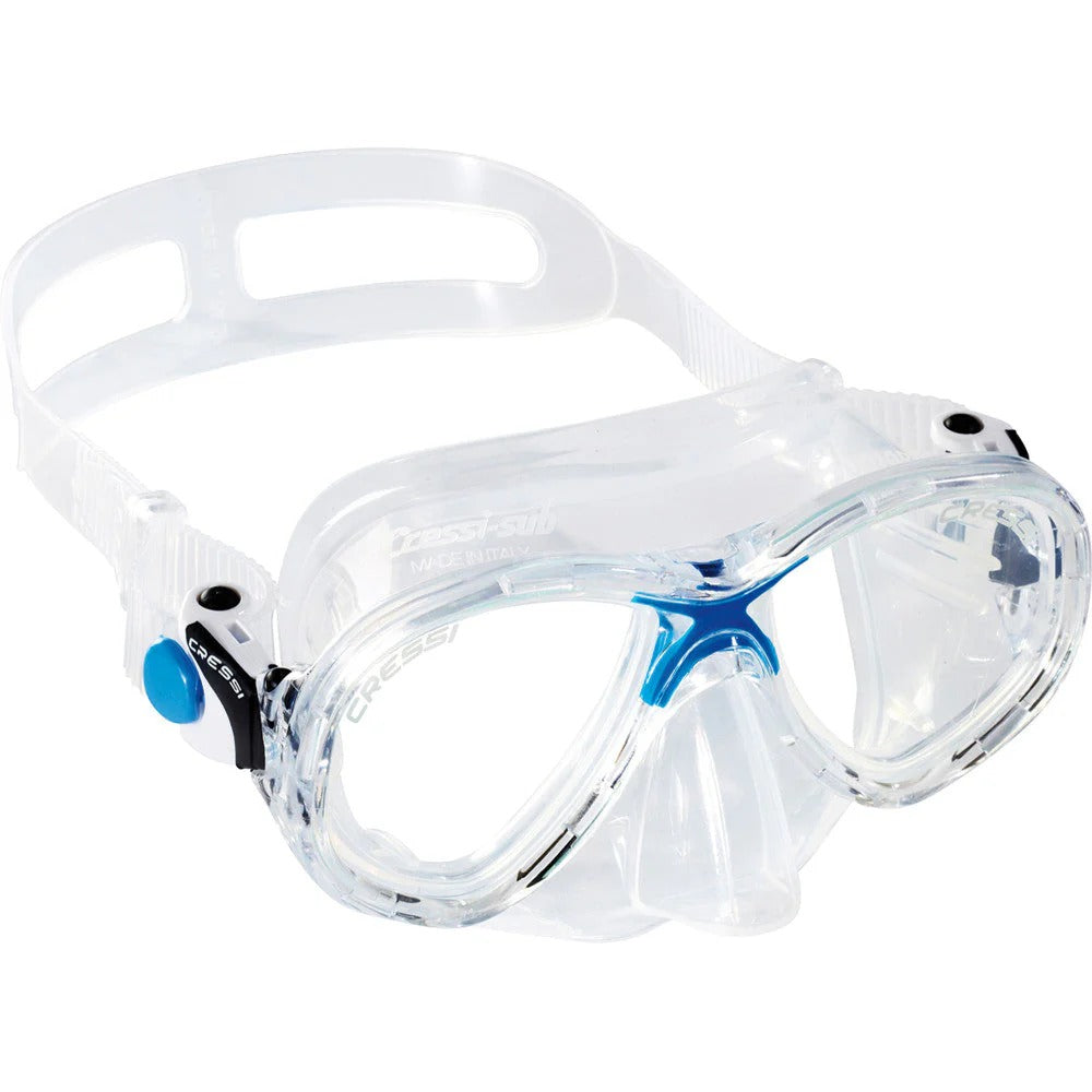 Cressi Marea Jr dive mask in blue