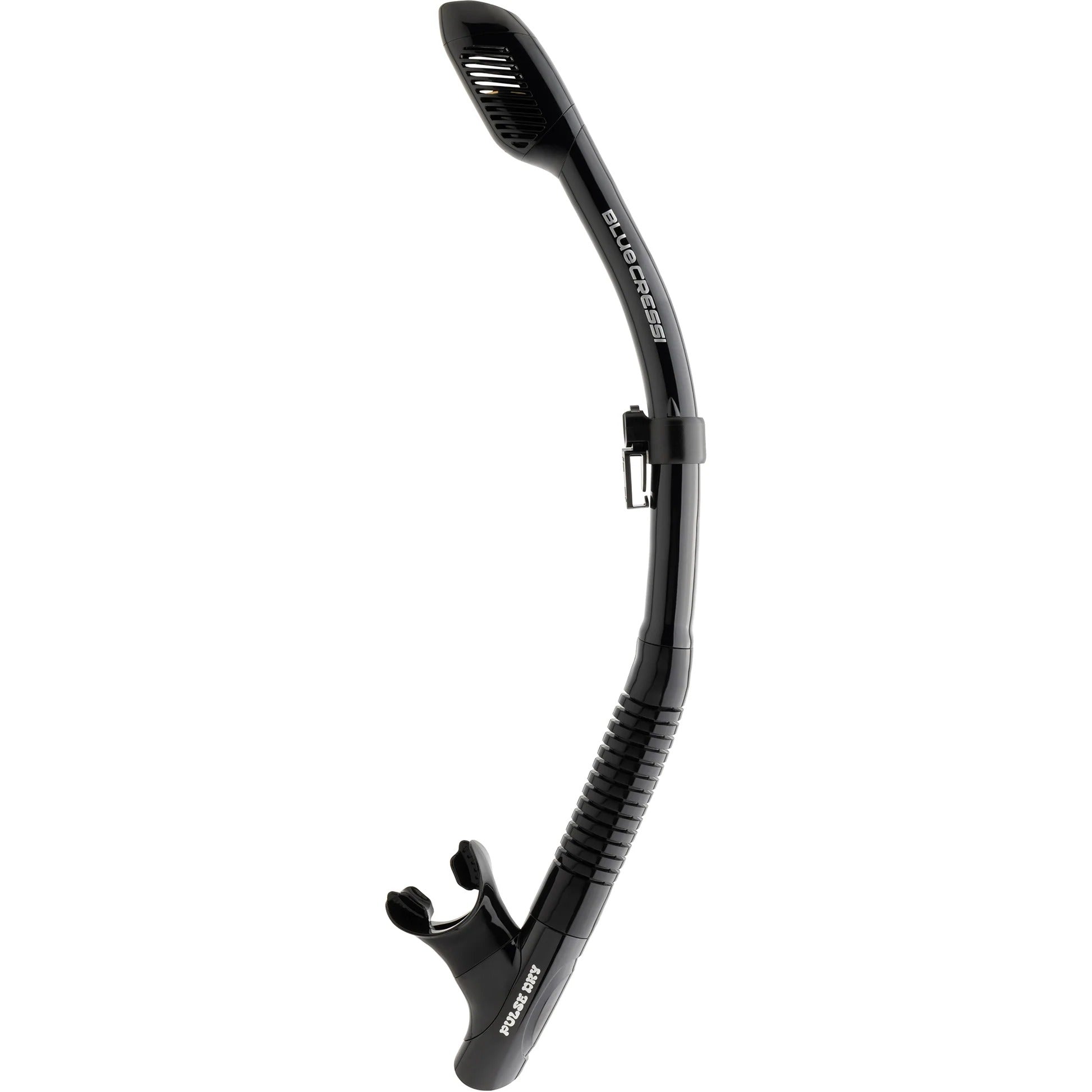 Cressi Pulse dry snorkel in Black