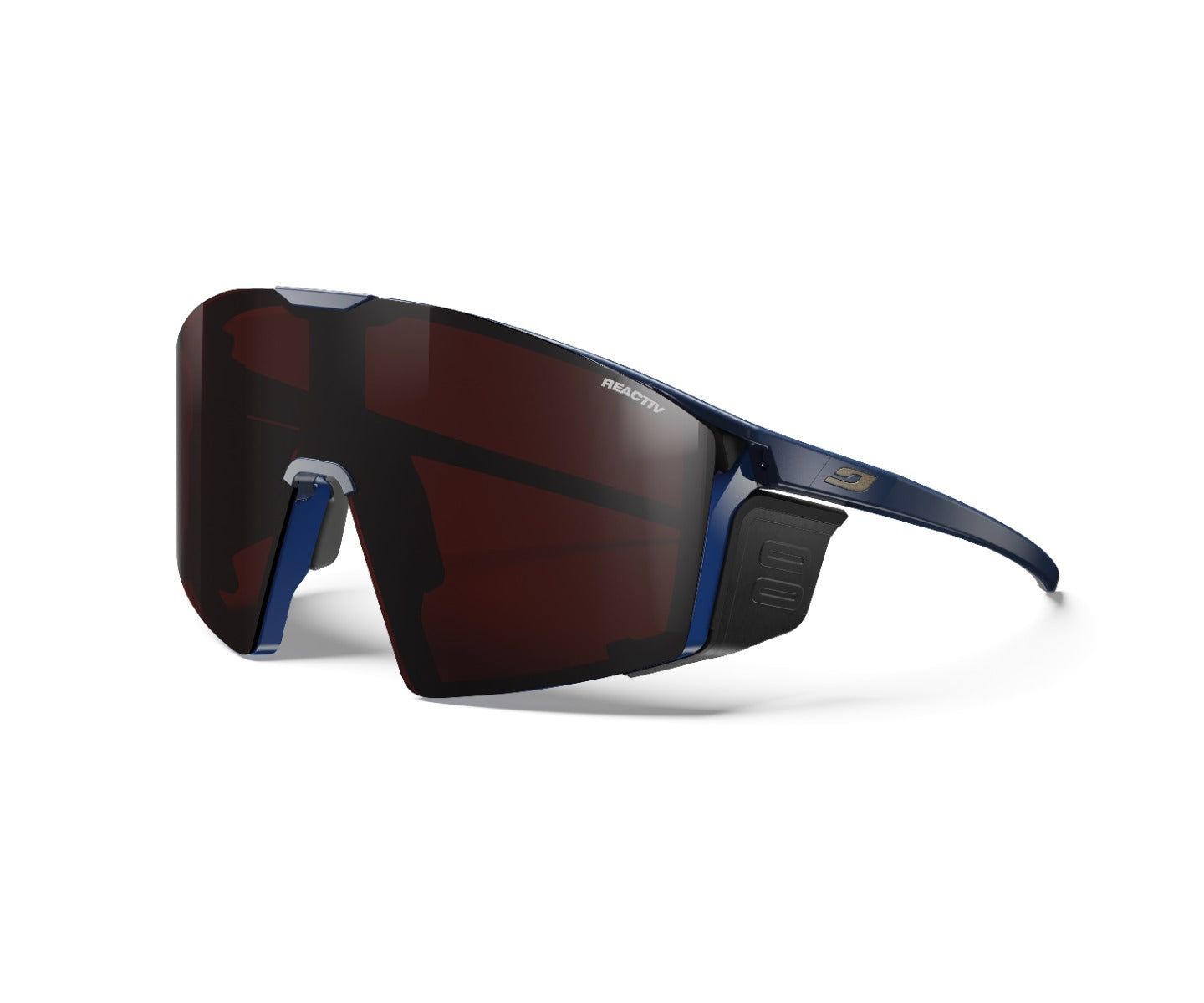 julbo Edge Cover Blue-Blue/Reactiv 0-4 High Contrast