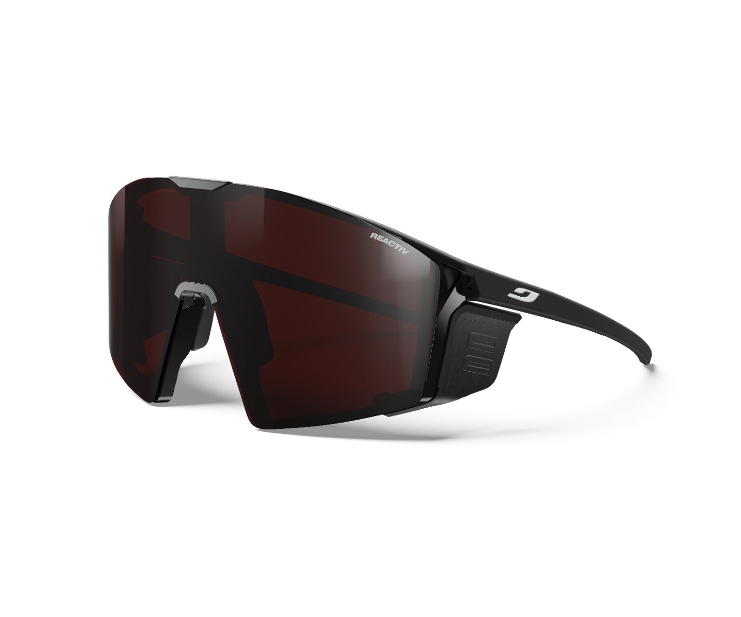 julbo Edge Cover Black-Black/Reactiv 0-4 High Contrast