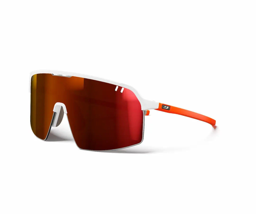 Julbo Intensity sunglasses in white with light changing 0-3 lenses